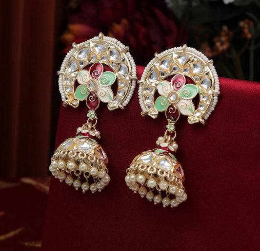 Meenakari Earrings